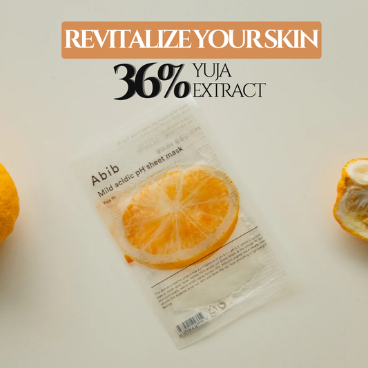 ABIB - Mild Acidic PH Sheet Mask Yuja Fit (1pc)