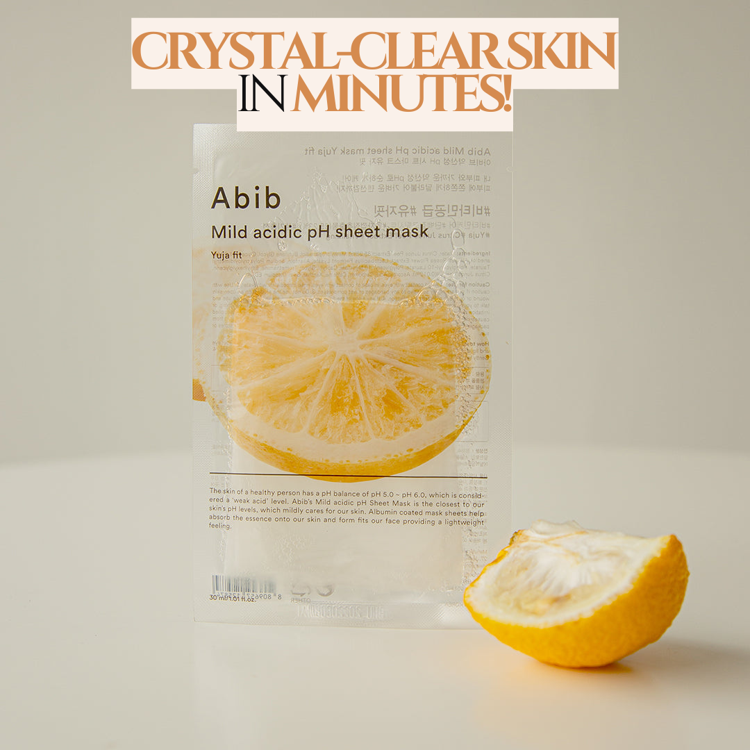 ABIB - Mild Acidic PH Sheet Mask Yuja Fit (1pc)