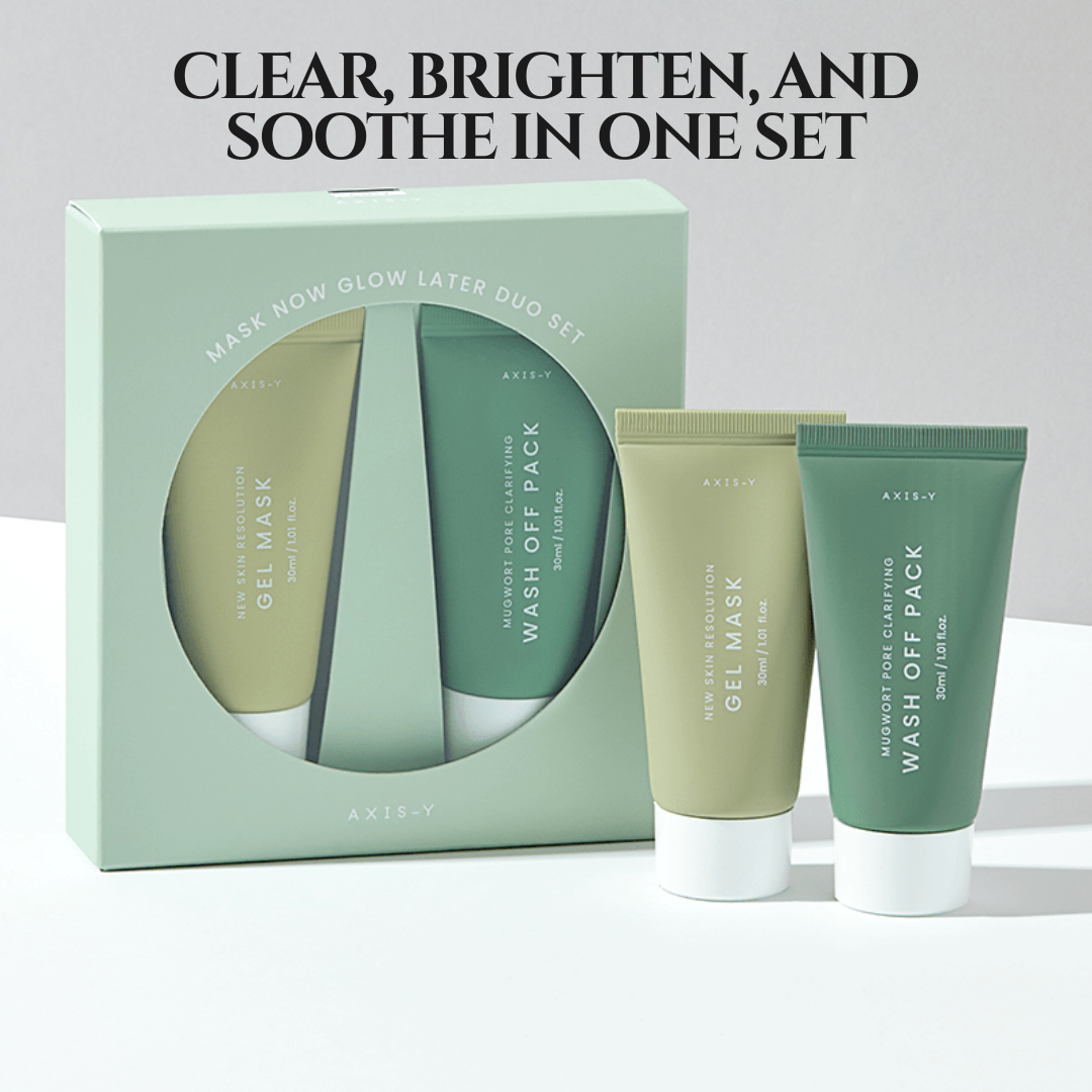 AXIS-Y - Mask Now Glow Later Duo Set (2 Items)