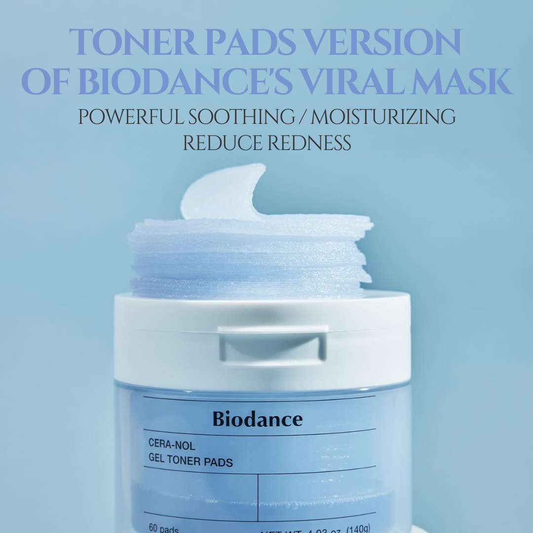 Cera-nol Gel Toner Pads - 60 Pads