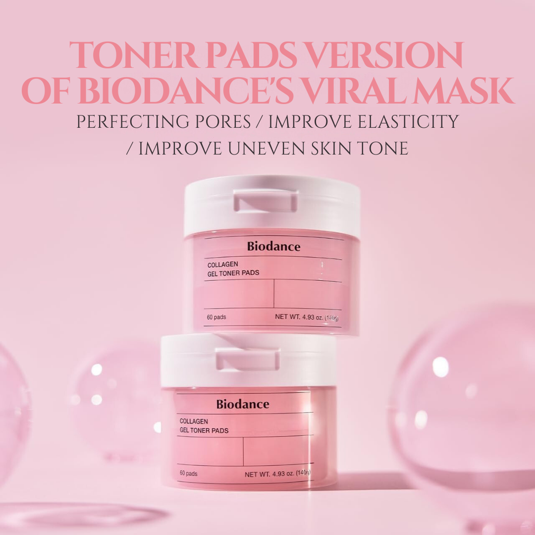 Collagen Gel Toner Pads - 60 Pads