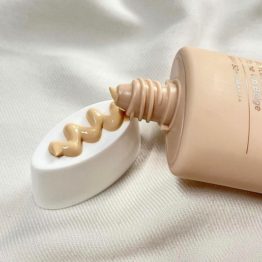 NUMBUZIN - No.3 Porcelain Base-Skip Tone Up Beige SPF50+ PA++++ - 50ml