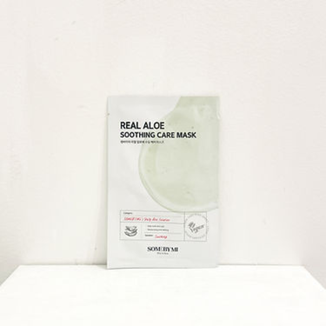 SOME BY MI - Real Aloe Soothing Care Mask (1pc)