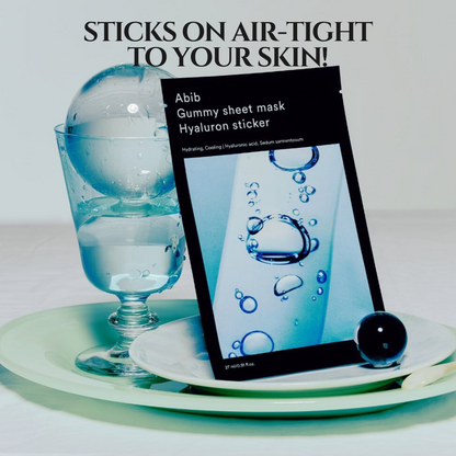 Gummy Sheet Mask Hyaluron Sticker (10pc)