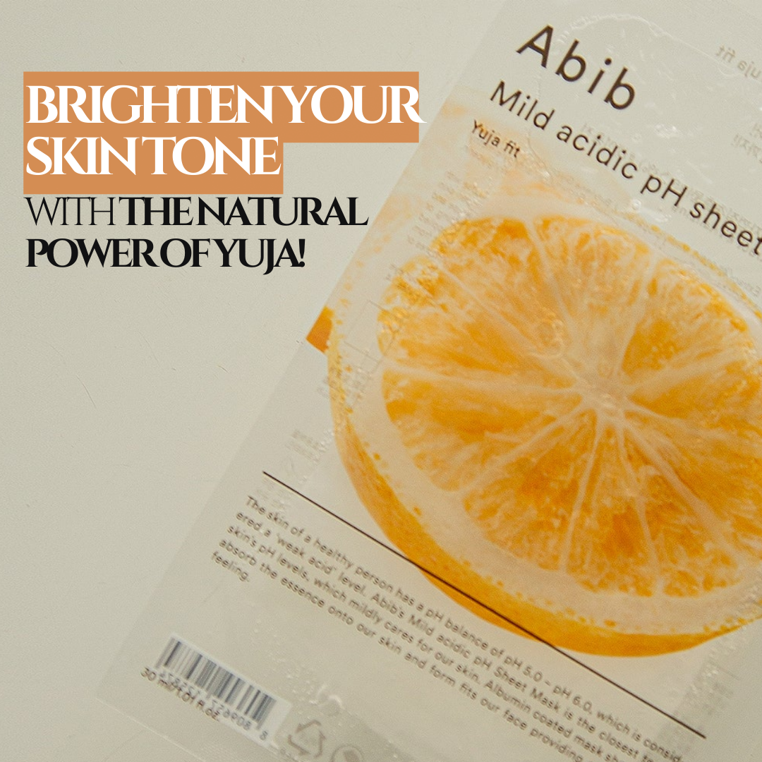 ABIB - Mild Acidic PH Sheet Mask Yuja Fit (1pc)