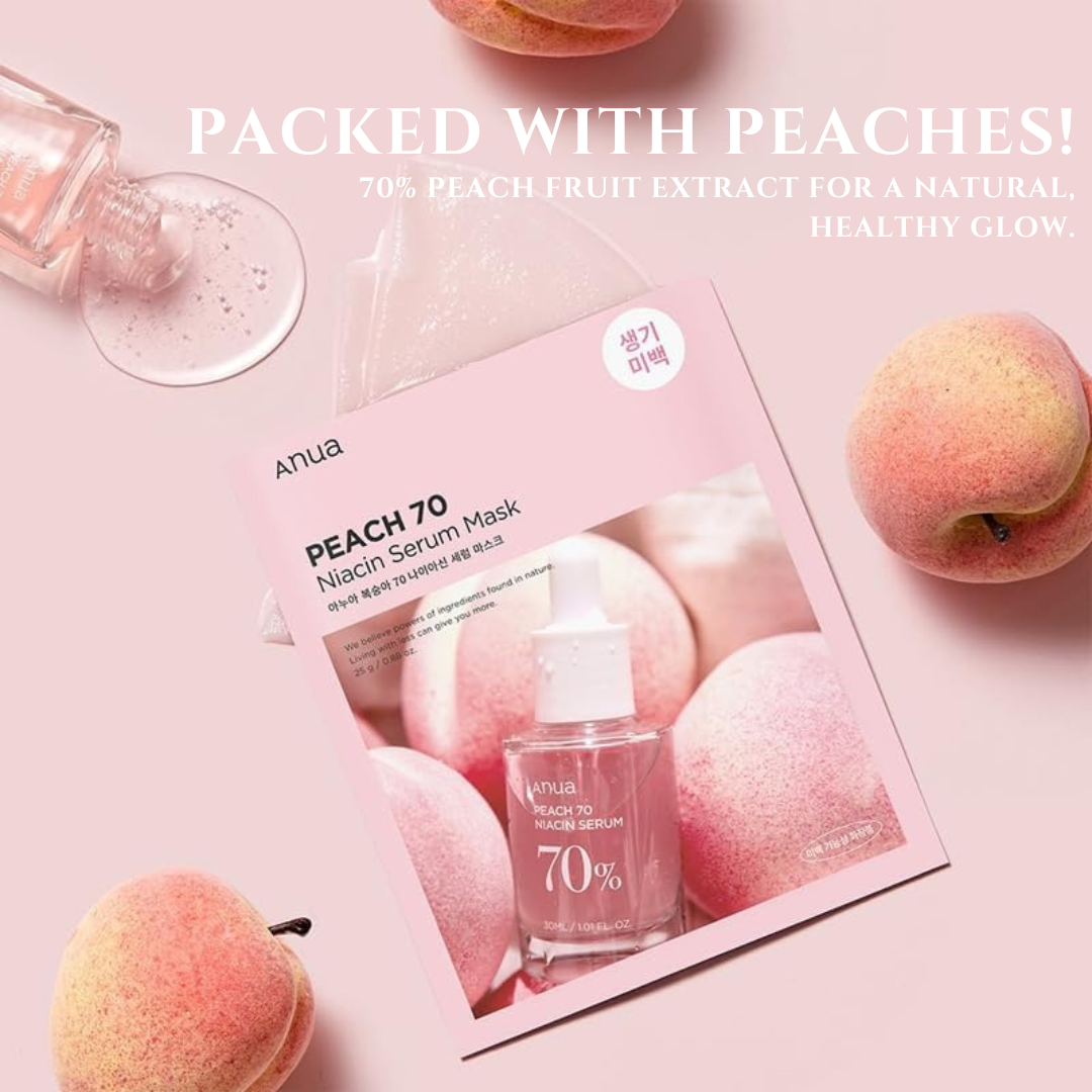 ANUA - Peach 70 Niacin Serum Sheet Mask (1pc)