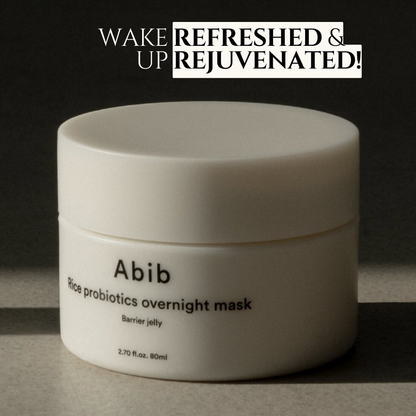 ABIB - Rice Probiotics Overnight Mask Barrier Jelly - 80ml