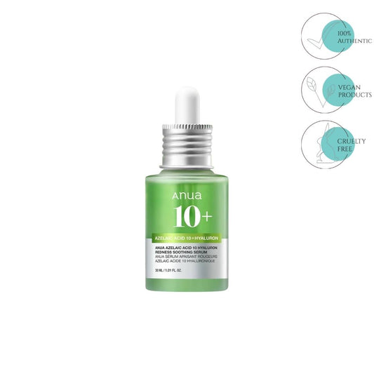 Azelaic Acid 10 Hyaluron Redness Soothing Serum - 30ml