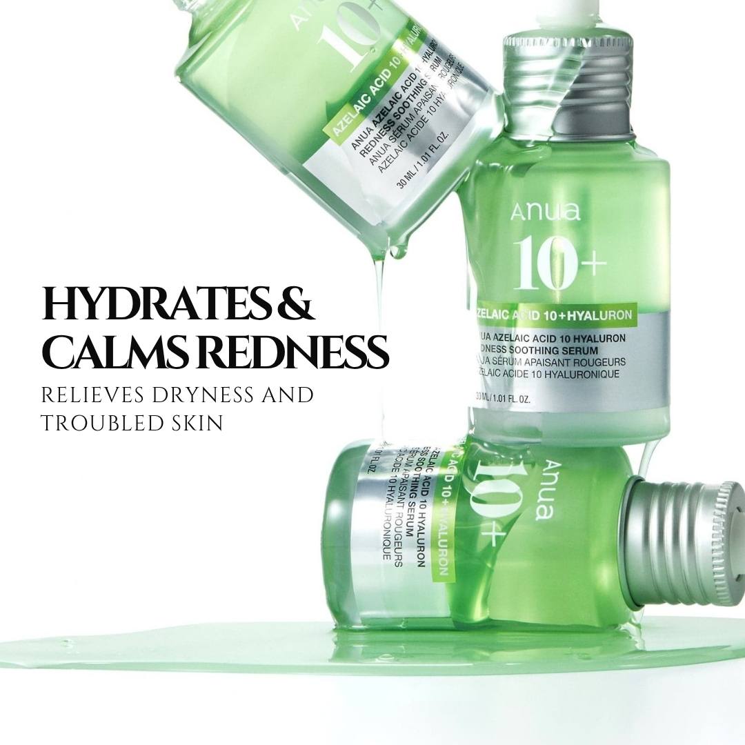 Azelaic Acid 10 Hyaluron Redness Soothing Serum - 30ml
