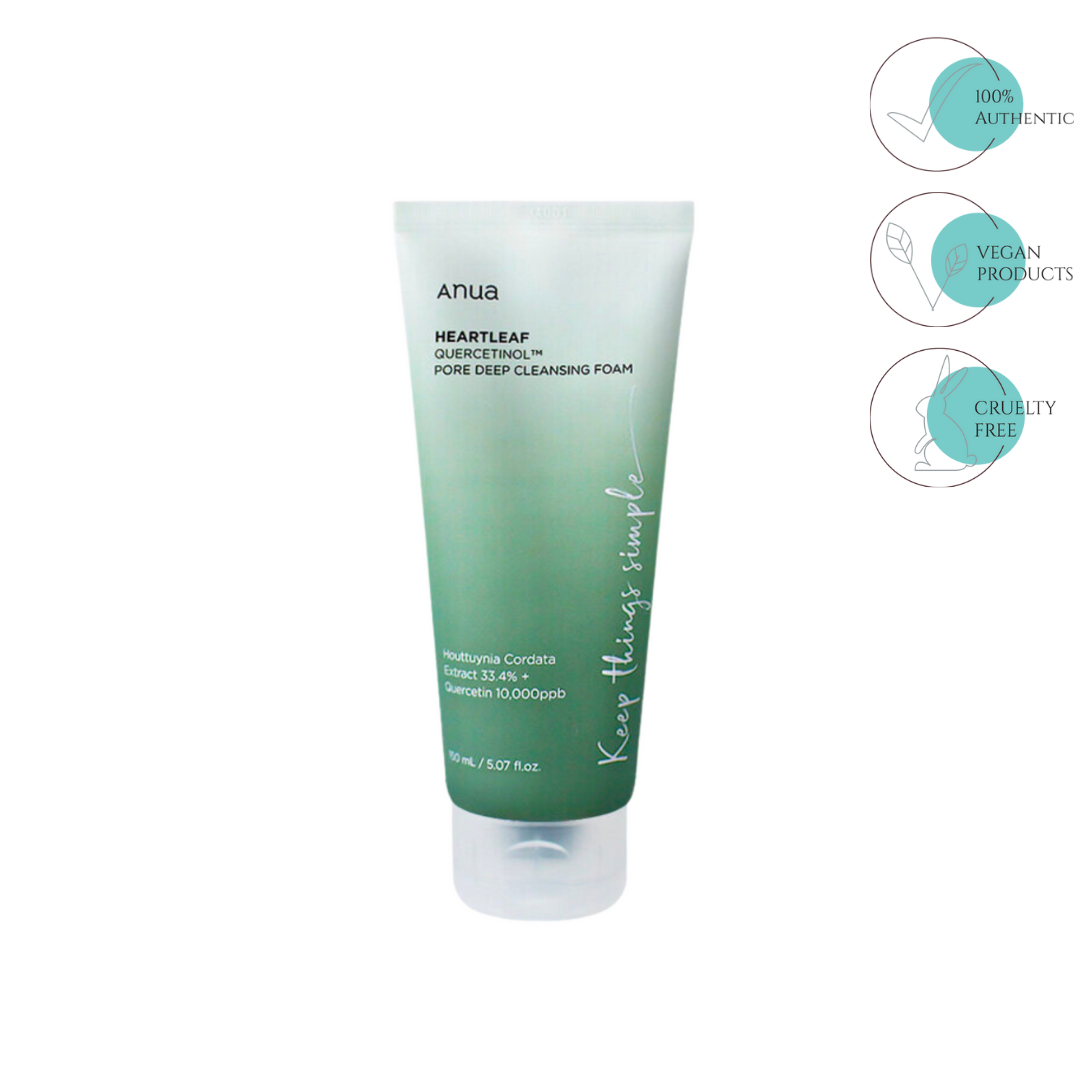 ANUA - Heartleaf Quercetinol Deep Cleansing Foam - 150ml