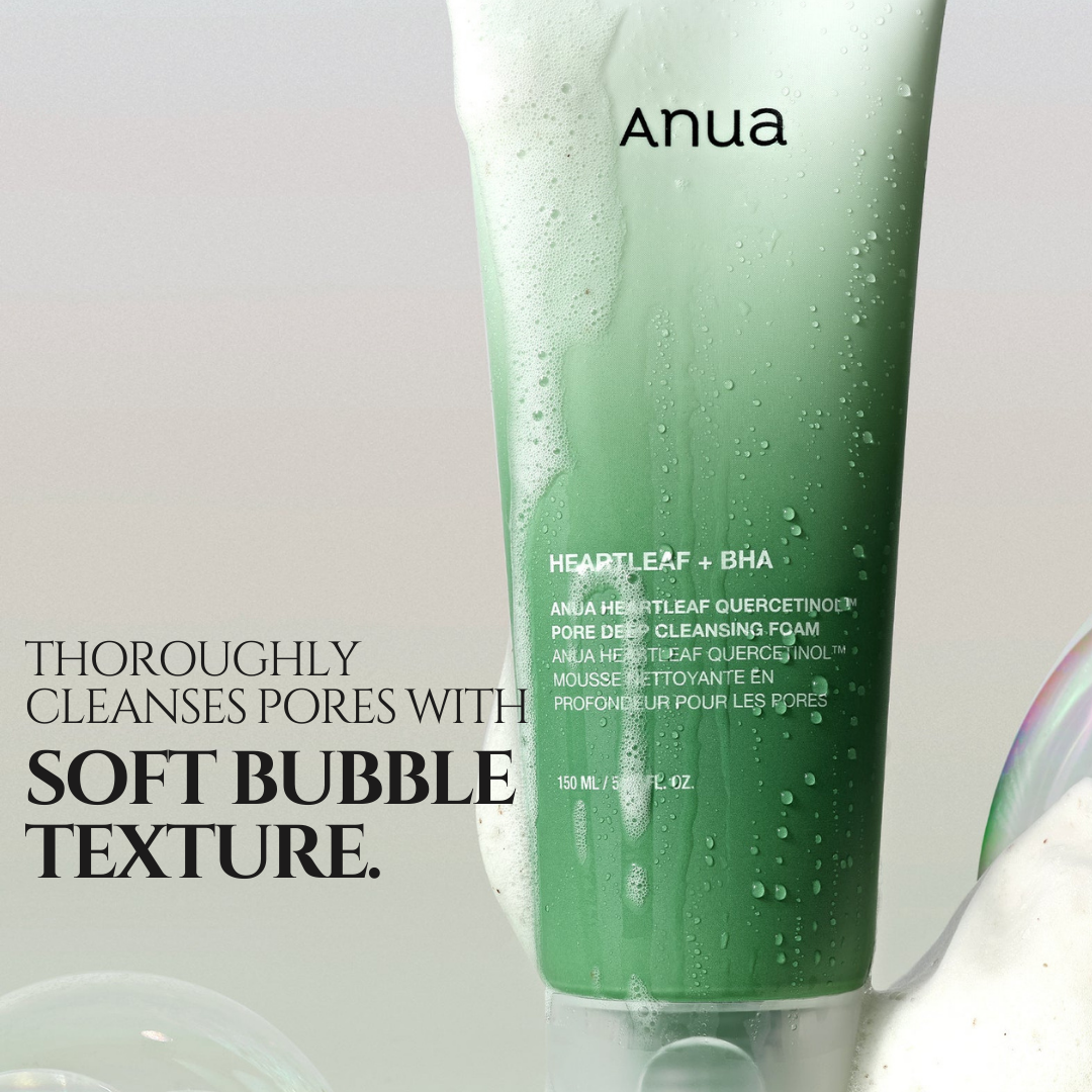 ANUA - Heartleaf Quercetinol Deep Cleansing Foam - 150ml