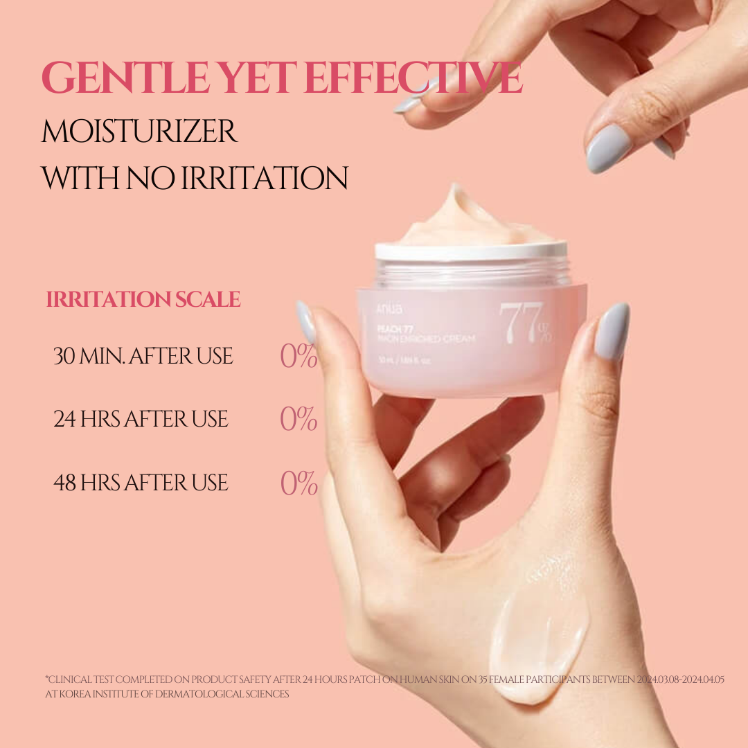 ANUA - Peach 77 Niacin Enriched Cream - 50ml – Glowkor ANUA - Peach 77 Niacin Enriched Cream - 50ml – Glowkor