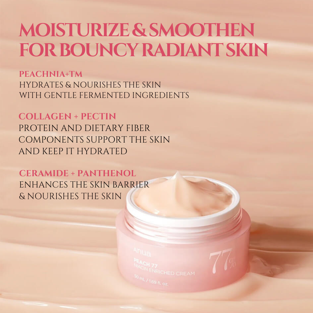 ANUA - Peach 77 Niacin Enriched Cream - 50ml