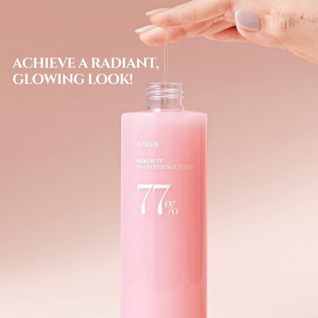 ANUA - Peach 77 Niacin Essence Toner - 250ml