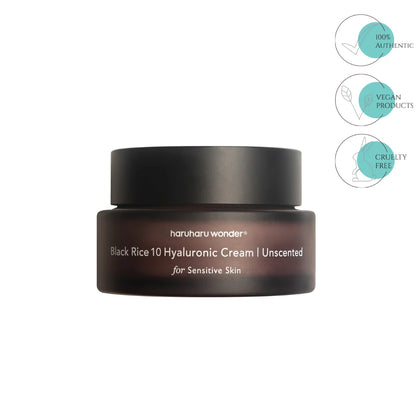 Black Rice 10 Hyaluronic Cream Unscented - 50ml