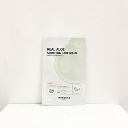 SOME BY MI - Real Aloe Soothing Care Mask (1pc)